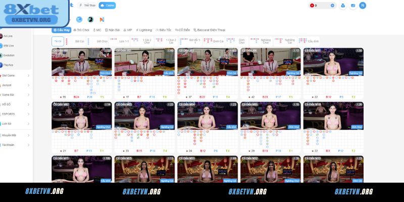 Giới thiệu sơ lược về chuyên mục Casino 8XBET